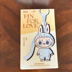 Pop Mart Pin for Love The Monsters Vinyl Plush Pendant